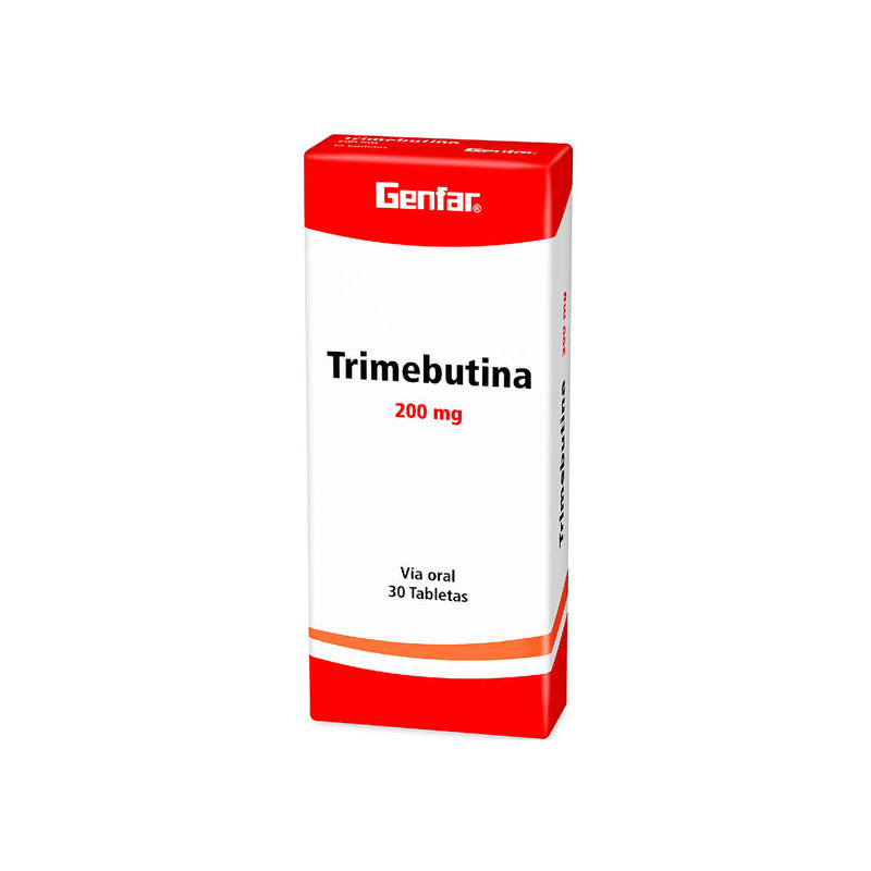 ( ) TRIMEBUTINA 200 MG 30 TABLETAS GF