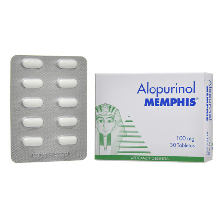 ( ) ALOPURINOL 100 MG 30 TBS MP