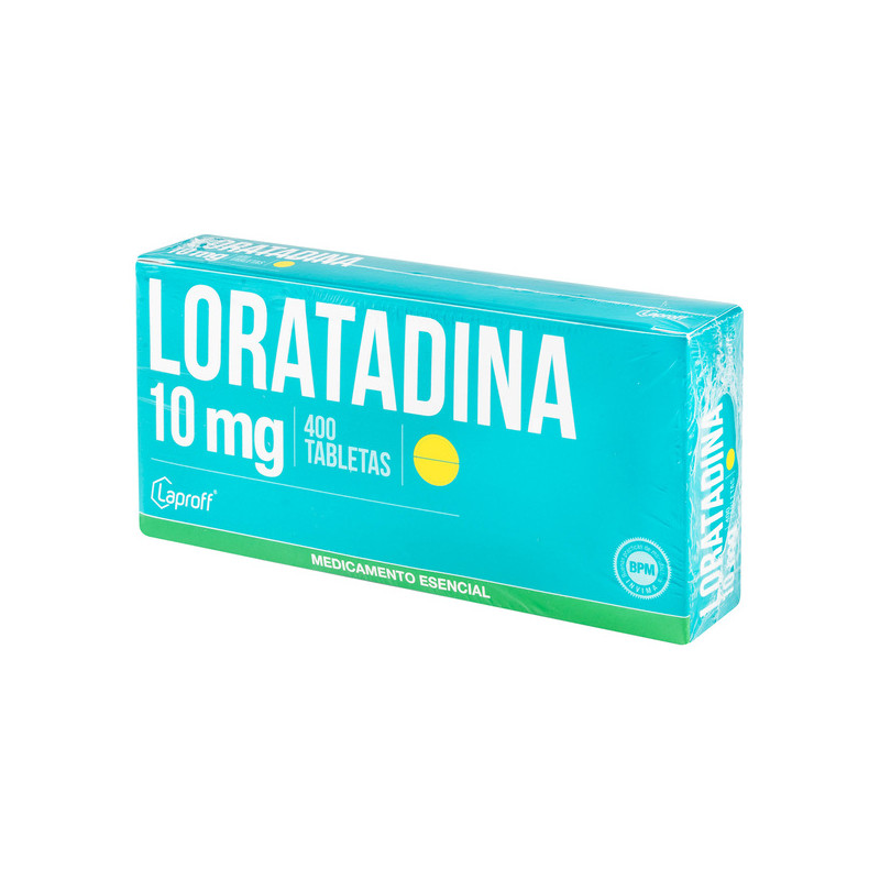 LORATADINA 10 MG 400 TABLETAS LP