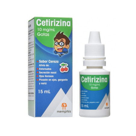 ( ) CETIRIZINA 1% GOTAS 15 ML MP