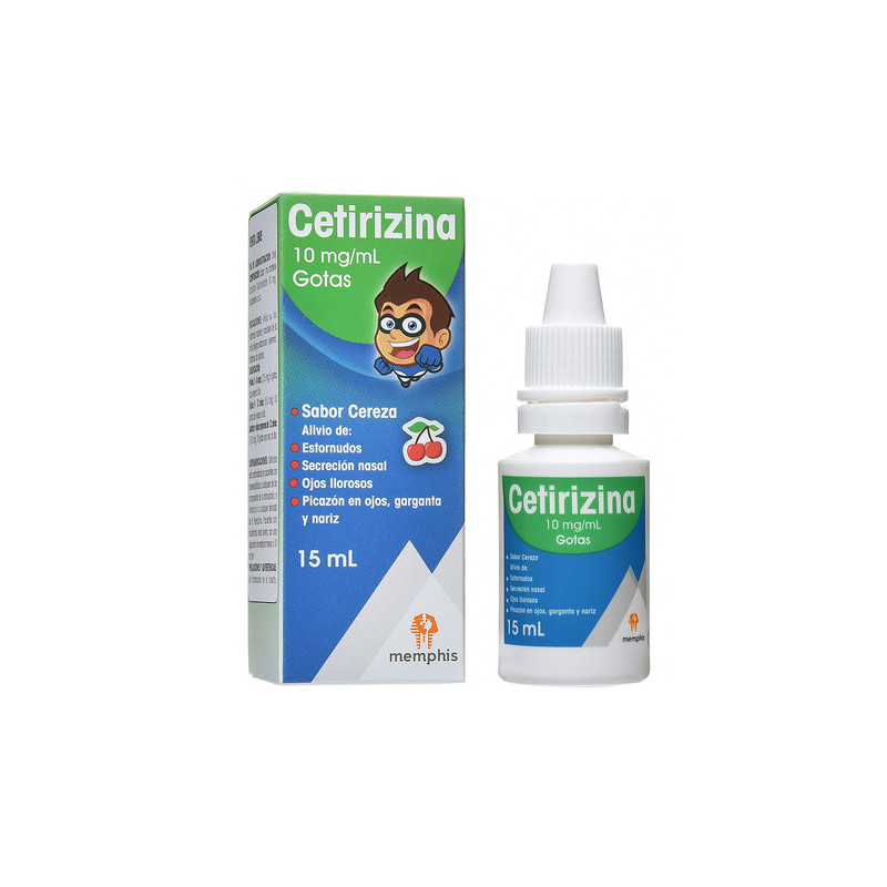 ( ) CETIRIZINA 1% GOTAS 15 ML MP