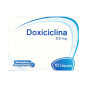 DOXICICLINA 100 MG 10 TABLETAS                    