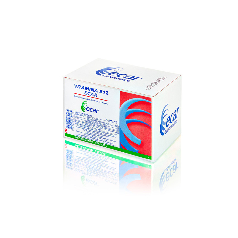 VITAMINA B12 10 ML AMPOLLA EC