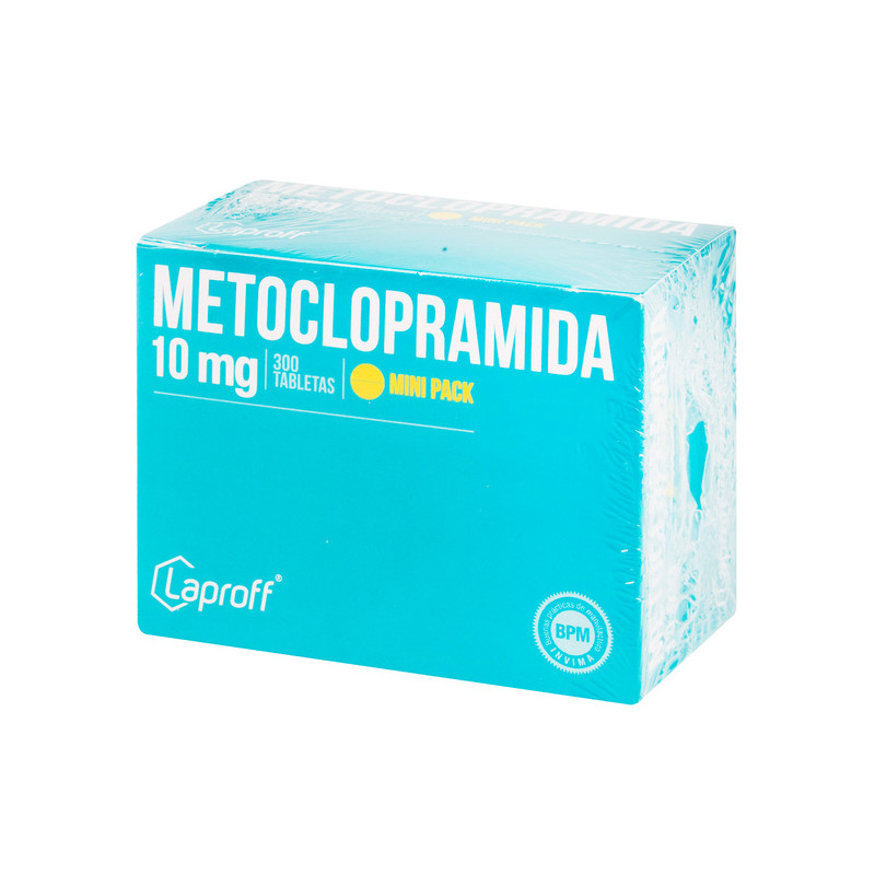 METOCLOPRAMIDA 10 MG 300 TABLETAS LP