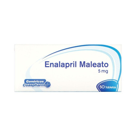 ENALAPRIL 5 MG 50 TABLETAS