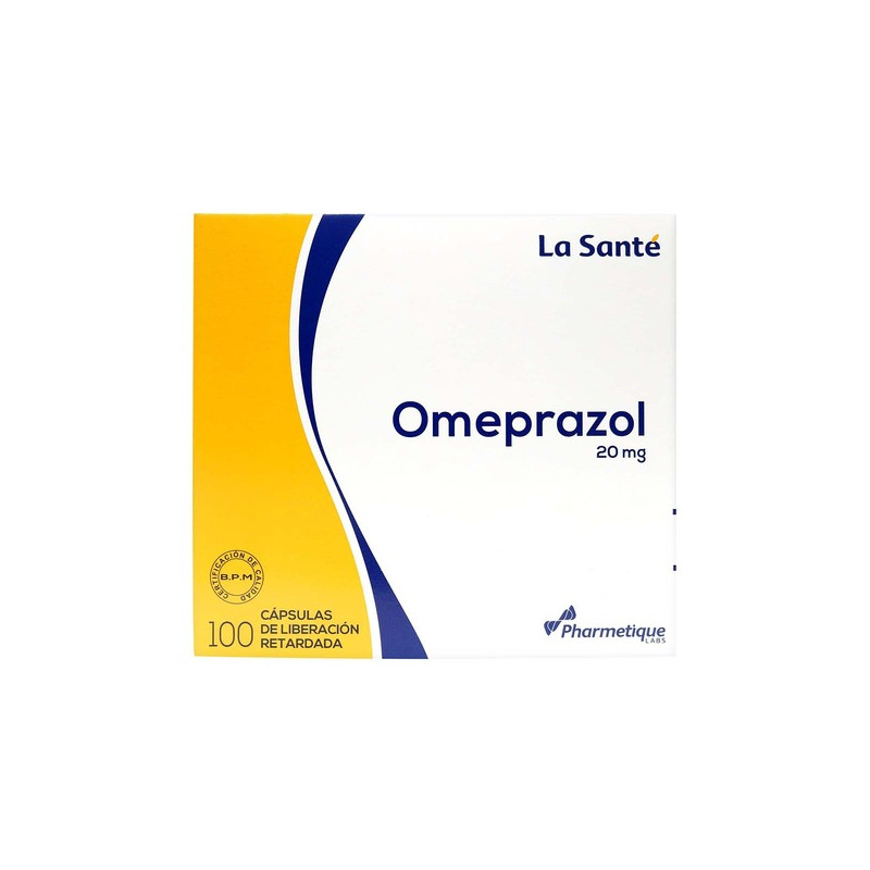 ( ) OMEPRAZOL 20 MG 100 CAPSULAS LS