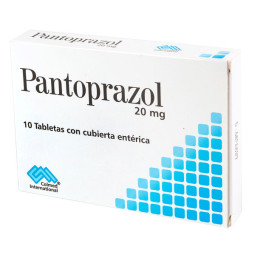 ( ) PANTOPRAZOL 20 MG 10 TABLETAS PC
