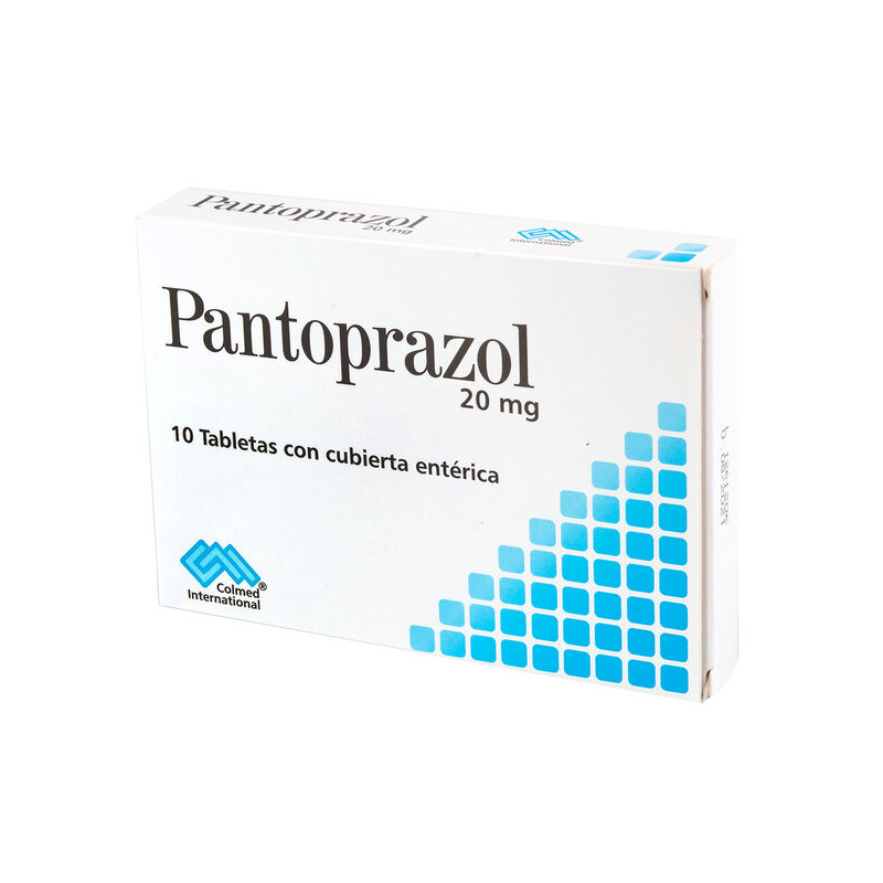 ( ) PANTOPRAZOL 20 MG 10 TABLETAS PC