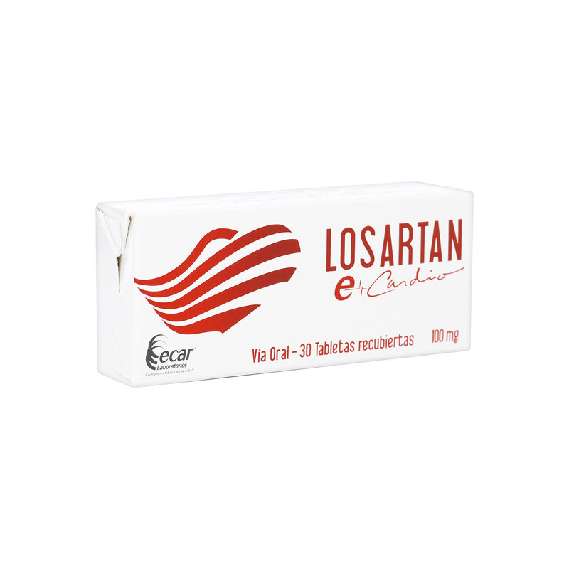 LOSARTAN 100 MG 30 TABS ECAR                      