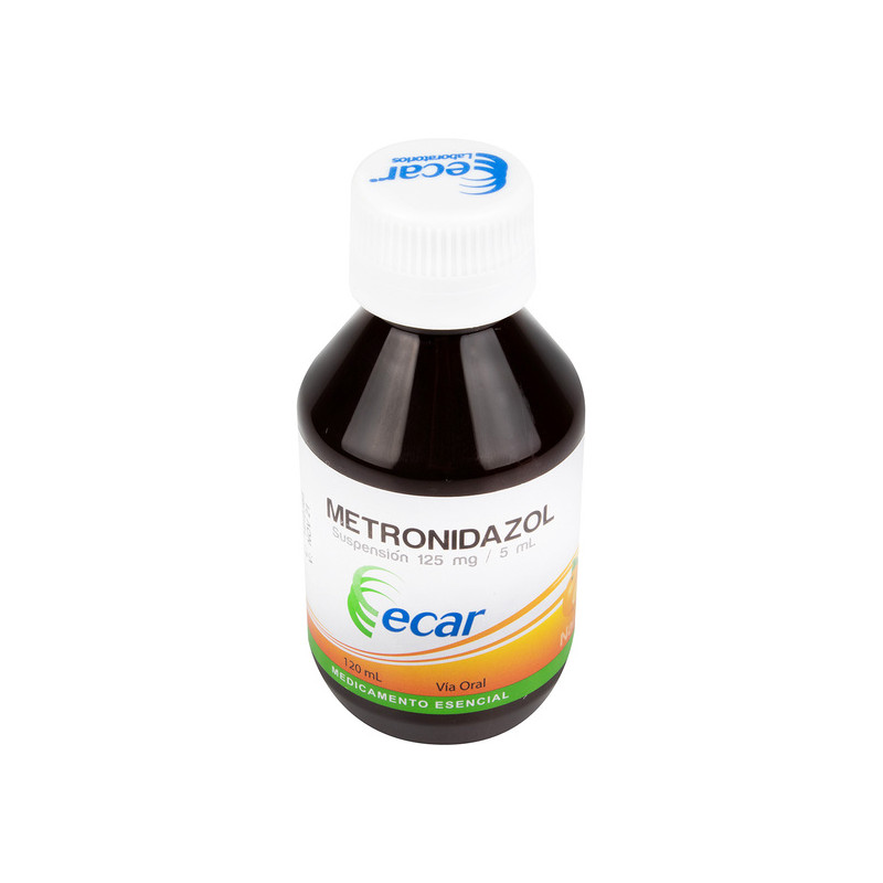 METRONIDAZOL 125 MG SUSPENSION 120 ML EC