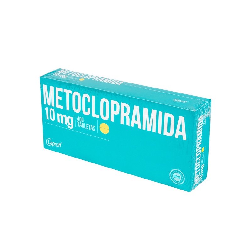 METOCLOPRAMIDA 10 MG 400 TABLETAS LP