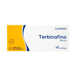 ( ) TERBINAFINA 250 MG 14 TBS REC LS