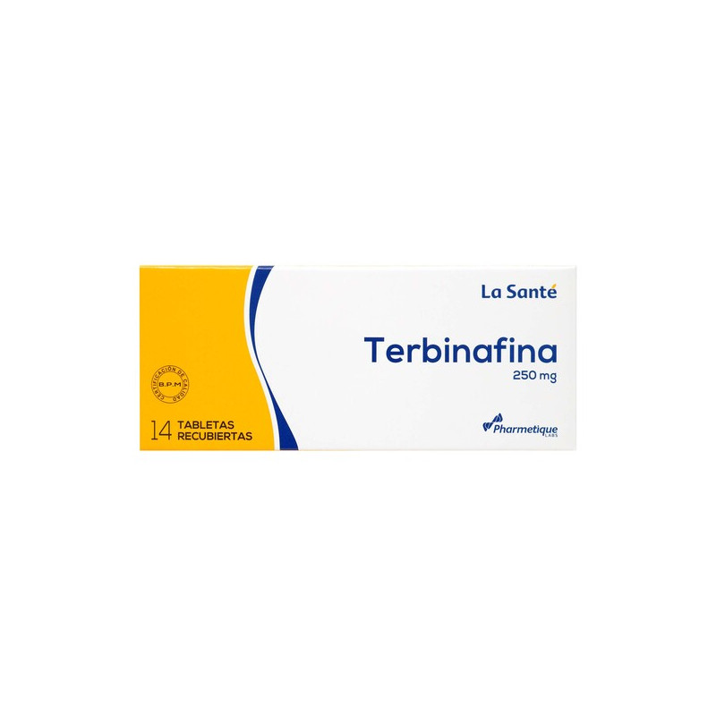 ( ) TERBINAFINA 250 MG 14 TBS REC LS