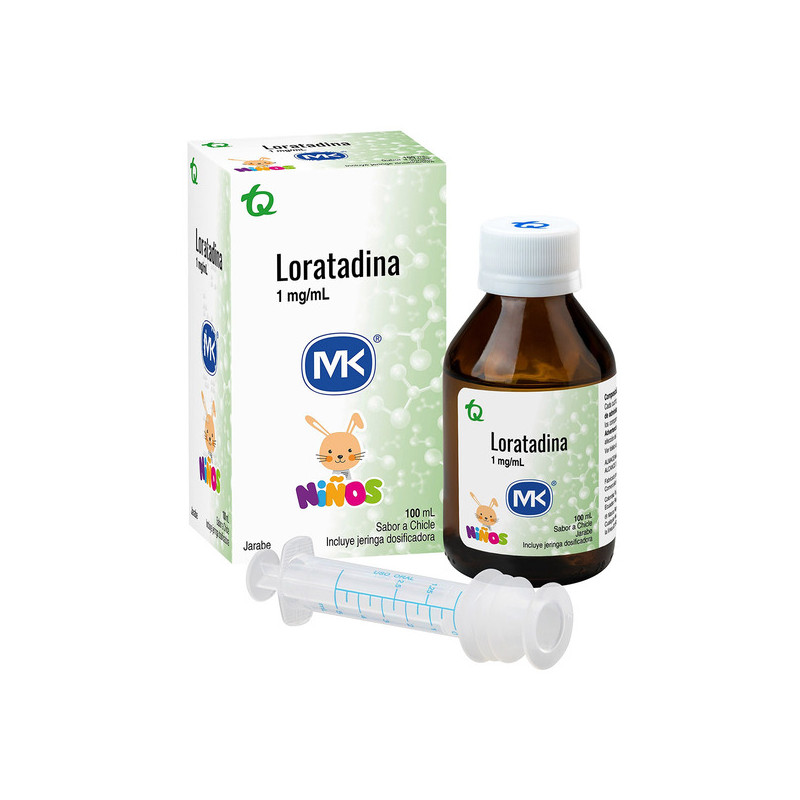LORATADINA 1MG/ML JBE 100ML   DOSIF. MK