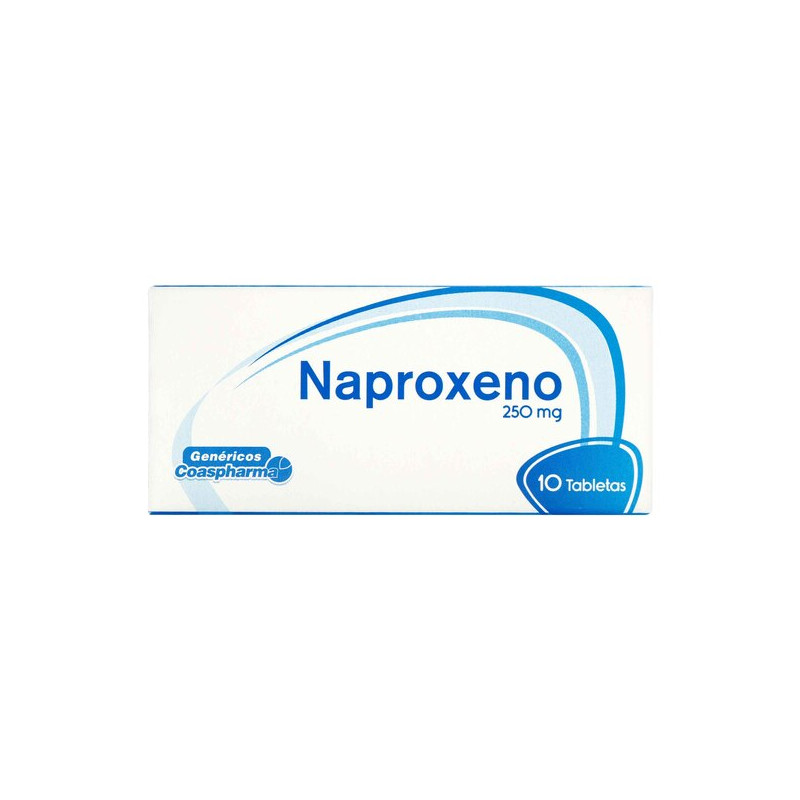 NAPROXENO 250 MG 10 CAPSULAS                      