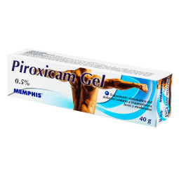 ( ) PIROXICAM GEL 0.5% 40 GR MP