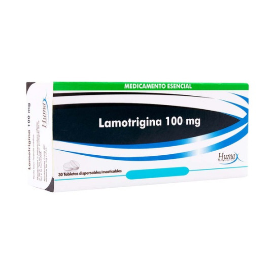 LAMOTRIGINA 100 MG 30 TBS HP(M)43800