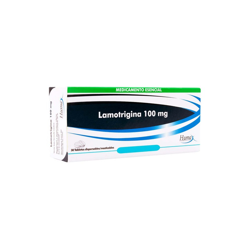 LAMOTRIGINA 100 MG 30 TBS HP(M)43800