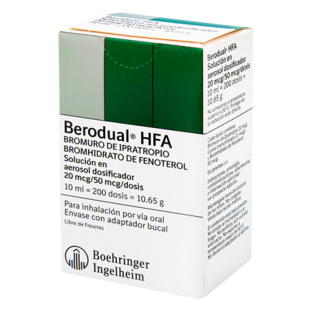 BERODUAL HFA S/AER.10ML(P)27672(SC)(SF)