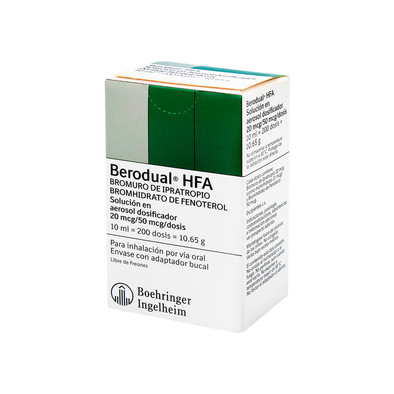 BERODUAL HFA S/AER.10ML(P)27672(SC)(SF)