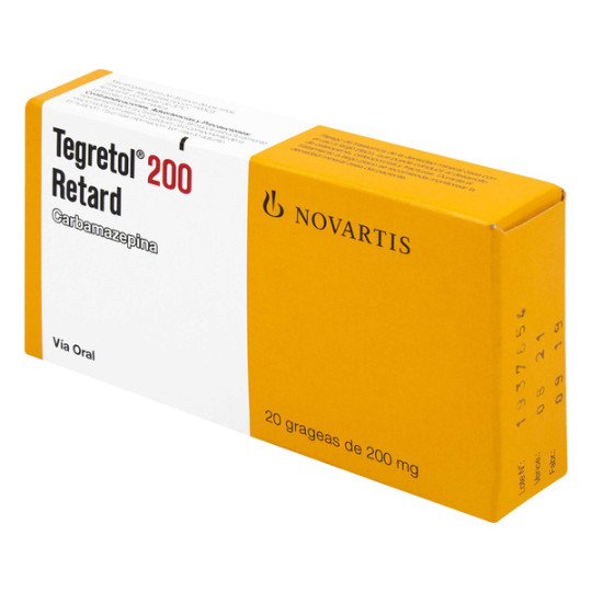 TEGRETOL RET.200 MG 20 TB(P)7349(SC)(SF)