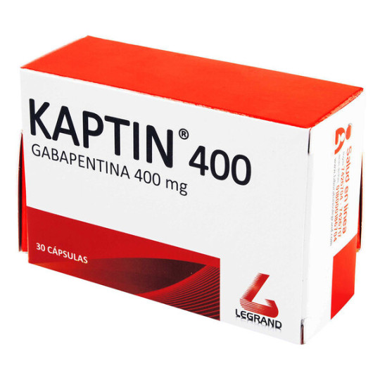 KAPTIN 400 MG 30 CAPSULAS(P)17636(SC)