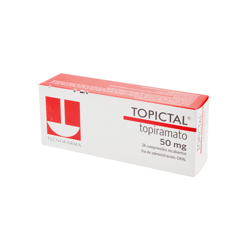 TOPICTAL 50 MG 28 TABLETAS (M)22876