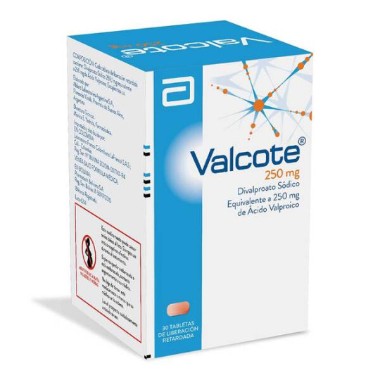 VALCOTE 250 MG 30 TABLETAS(M)30375(3% )