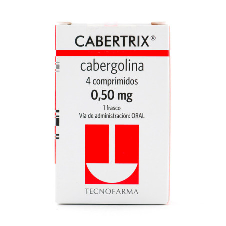 CABERTRIX 0.5 MG 4 TBS(P)35100(SC)