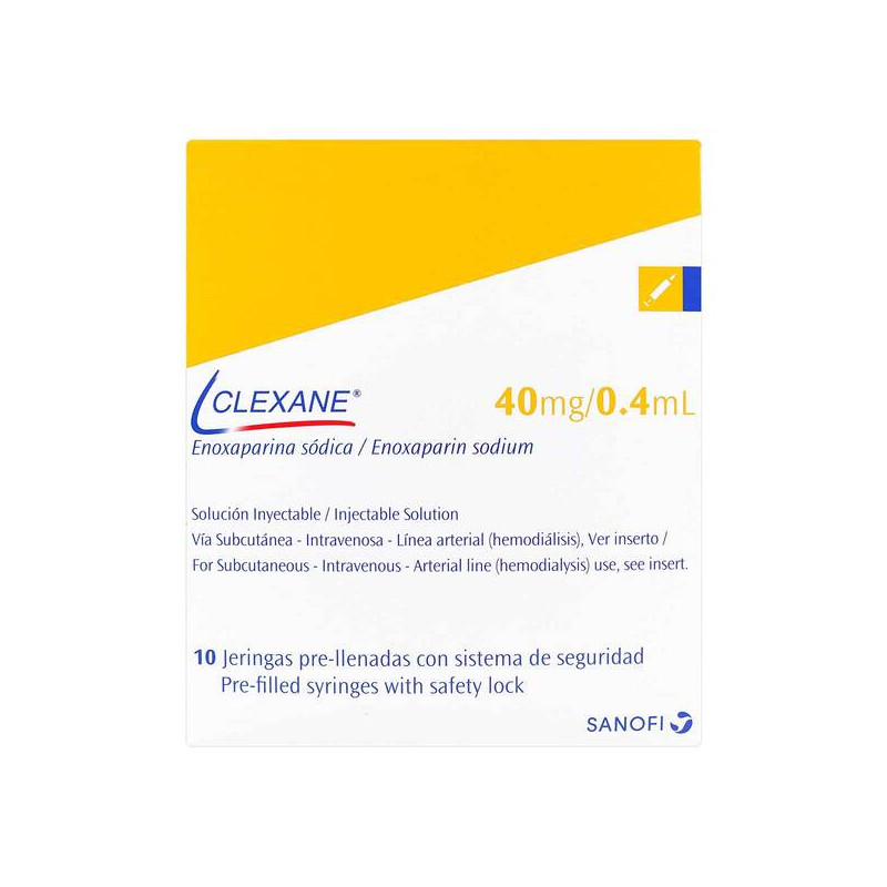 CLEXANE 40M/0.4ML 10J.P(P)120892(SC)(SF)          