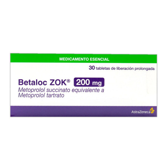 BETALOC ZOK 200 MG 30TBS(P)68543(SC)(SF)