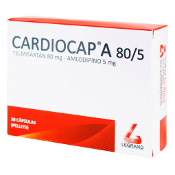 CARDIOCAP A 80/5MG 30TBS (A)(P)84576(SC)