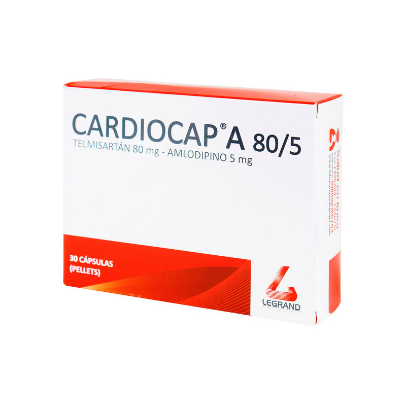 CARDIOCAP A 80/5MG 30TBS (A)(P)84576(SC)