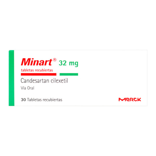 MINART 32 MG 30 TABLETAS (P)62348(SC)