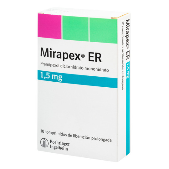 MIRAPEX ER 1.5 MG 10 TBS(P)60758(SF)