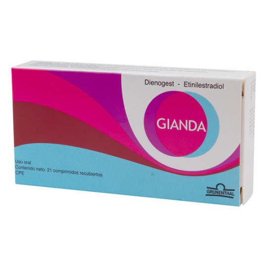 GIANDA 21 TABLETAS (3% )(M)12698(PAE)