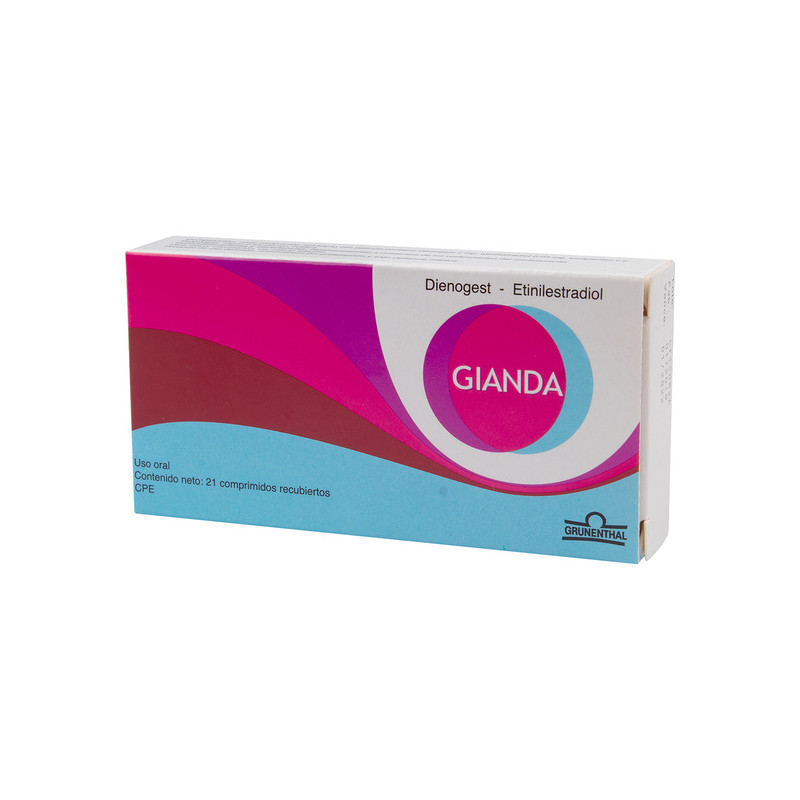 GIANDA 21 TABLETAS (3% )(M)12698(PAE)