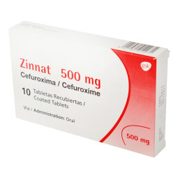 ZINNAT 500 MG 10 TBS(3% )(A)(P)43850(SC)