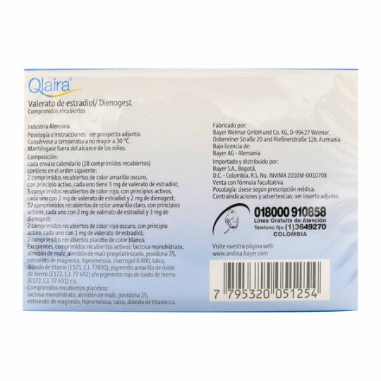QLAIRA 28 TBS (P)30030(SC)(SF)(PDB)