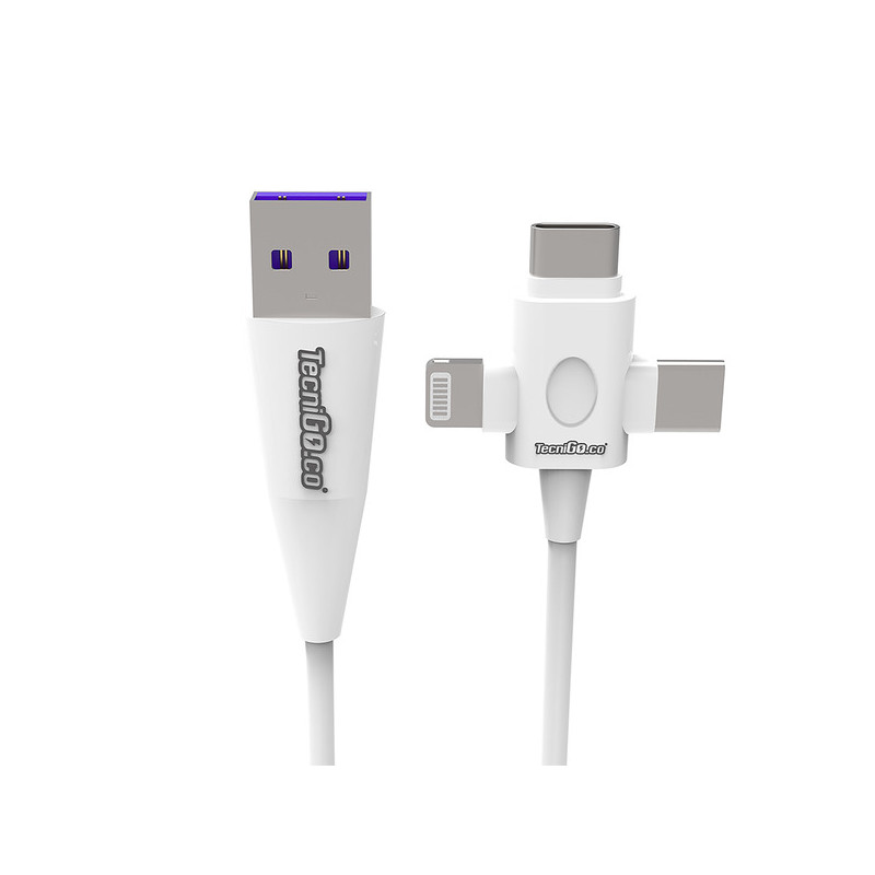 CABLE USB 3 EN 1 PLUS TECNIGO