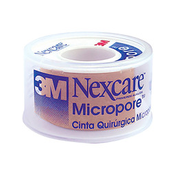 MICROPORE PIEL 12X5 (1/2X5) DISPENSAD 3M