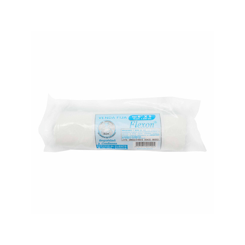 VENDA FIJA BLANCA FLEXON 6X5