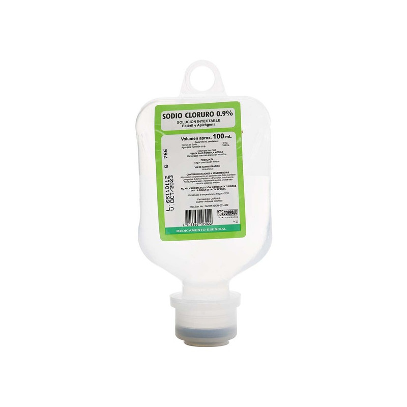 CLORURO DE SODIO 100 ML CORPAUL