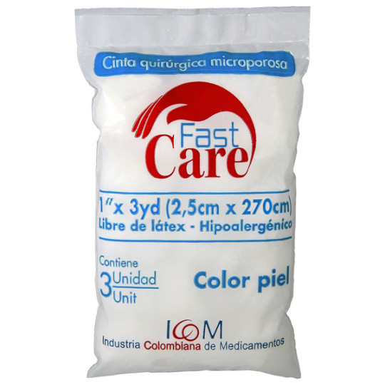 ( ) MICROPORE PIEL FAST CARE 1X3 3UND ICOM
