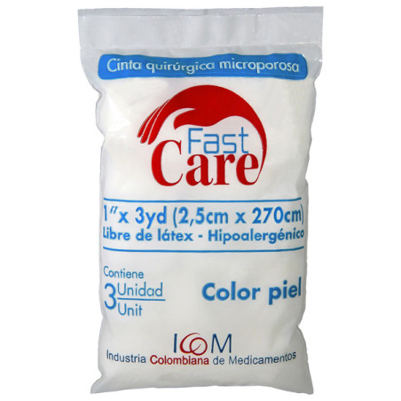 ( ) MICROPORE PIEL FAST CARE 1X3 3UND ICOM