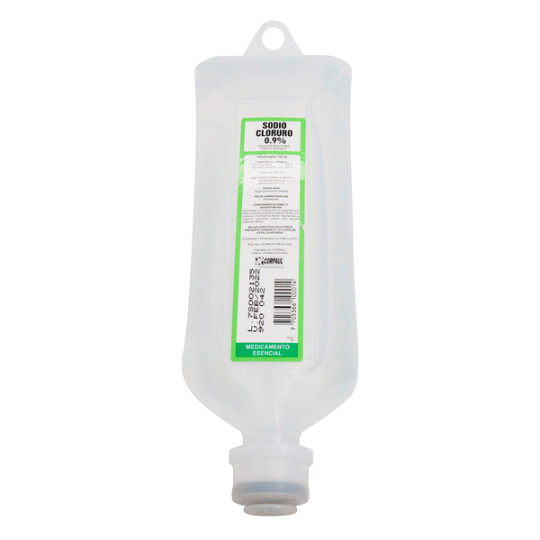 CLORURO DE SODIO 0.9% 500 ML CORPAUL