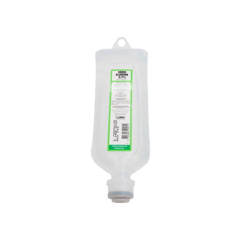 CLORURO DE SODIO 0.9% 500 ML CORPAUL