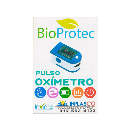 PULSO OXIMETRO BIOPROTEC INPLASCO