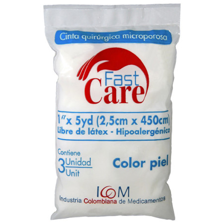 ( ) MICROPORE PIEL FAST CARE 1X5 3UND ICOM