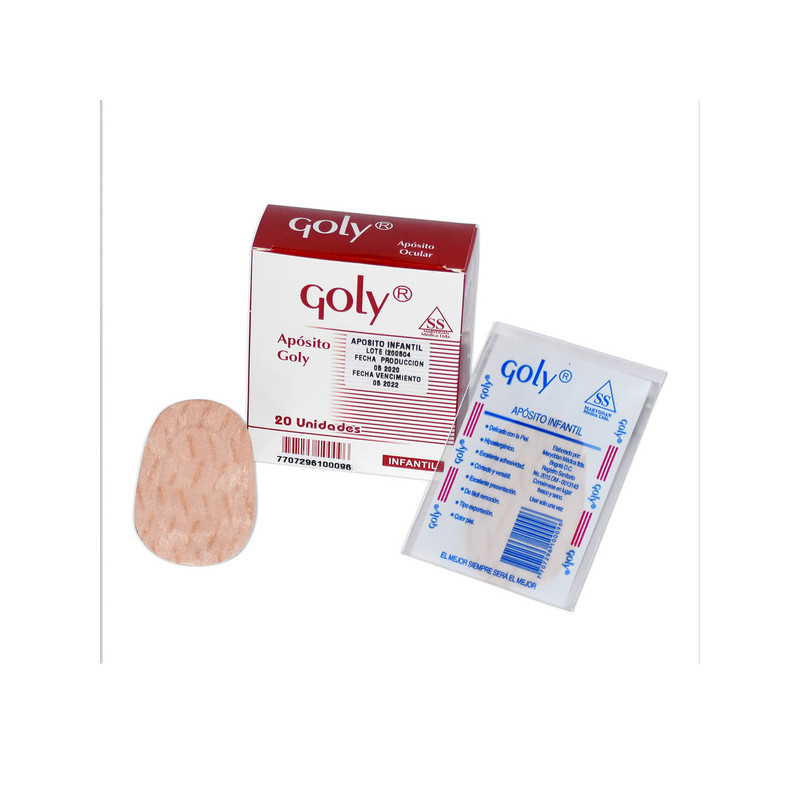 APOSITO OCULAR GOLY INFANTIL 20 UND